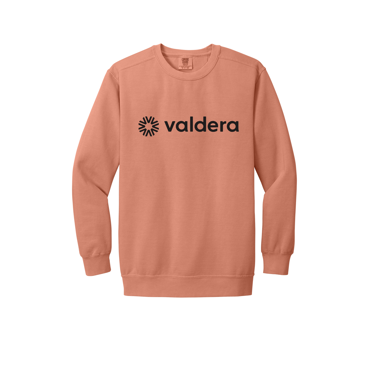 valdera-premium-comfort-crewneck-dtf-front-1566-terracotta-flat-front