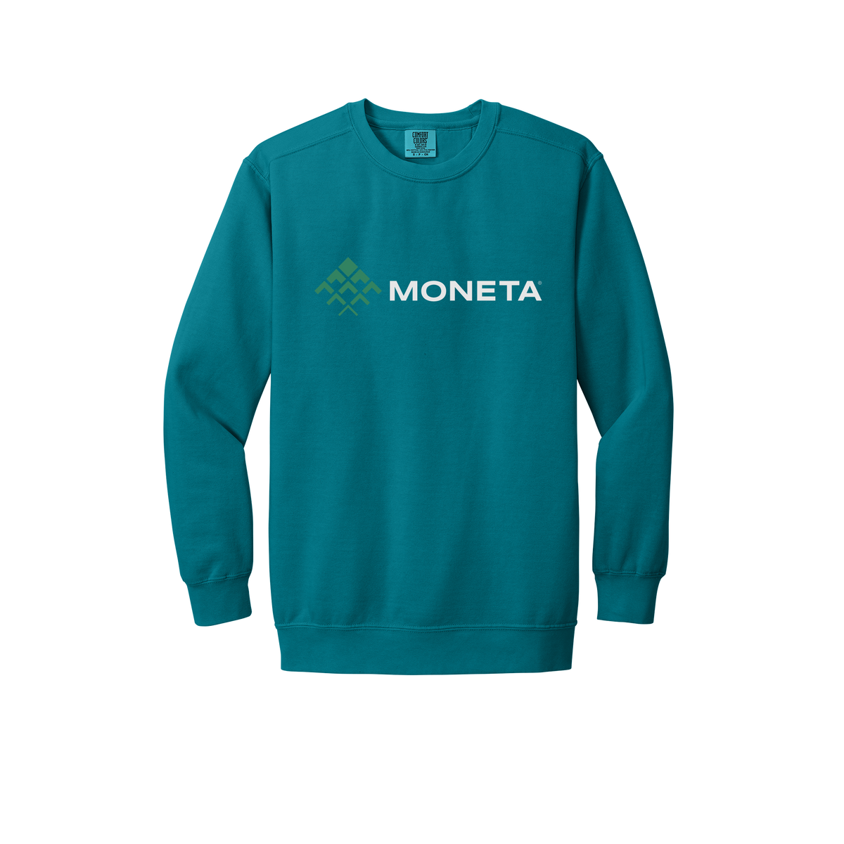 monetagroup-premium-comfort-crewneck-dtf-front-1566-topazblue-flat-front