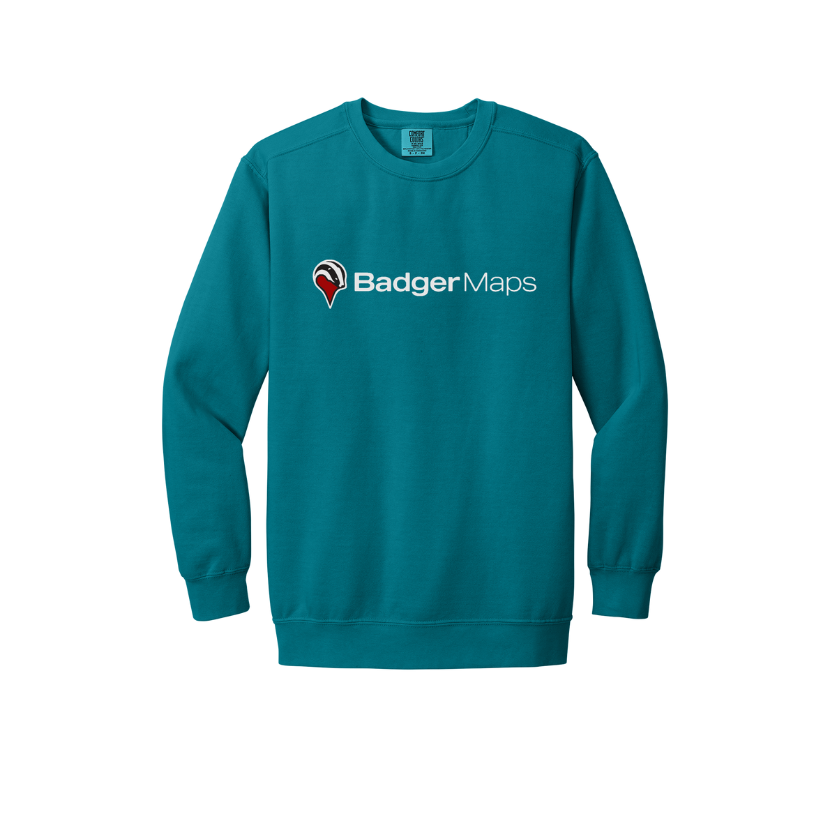 badgermapping-premium-comfort-crewneck-dtf-front-1566-topazblue-flat-front