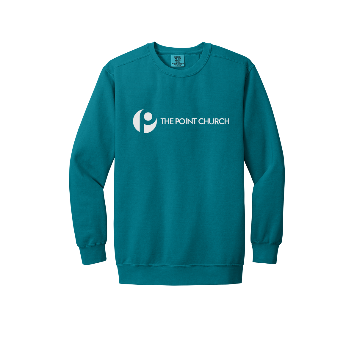 thepointva-premium-comfort-crewneck-dtf-front-1566-topazblue-flat-front