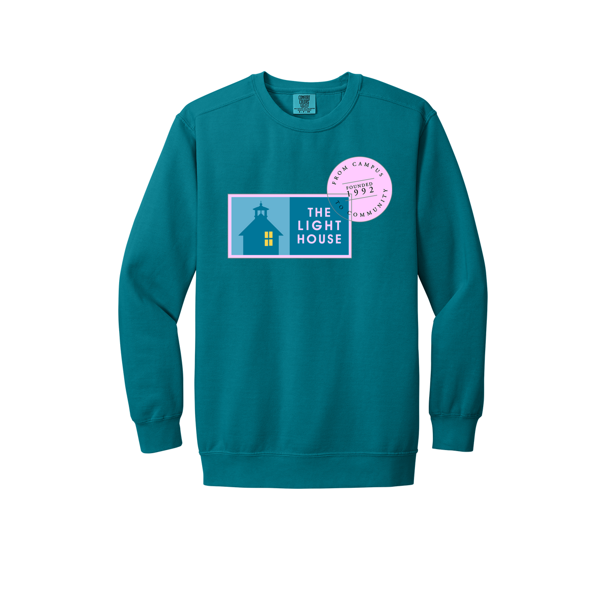 lhcampus-premium-comfort-crewneck-dtf-front-1566-topazblue-flat-front