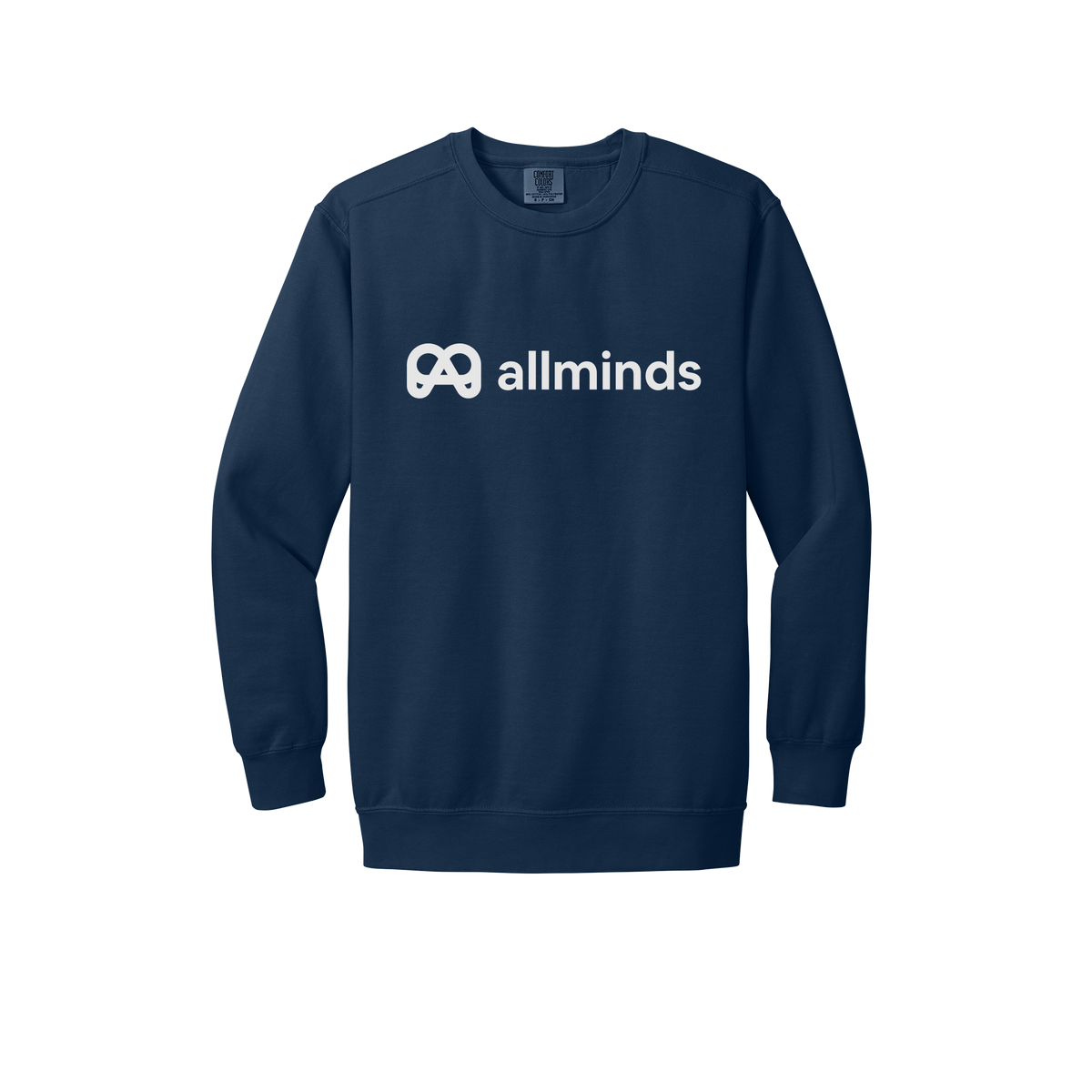 getallminds-premium-comfort-crewneck-dtf-front-1566-truenavy-flat-front