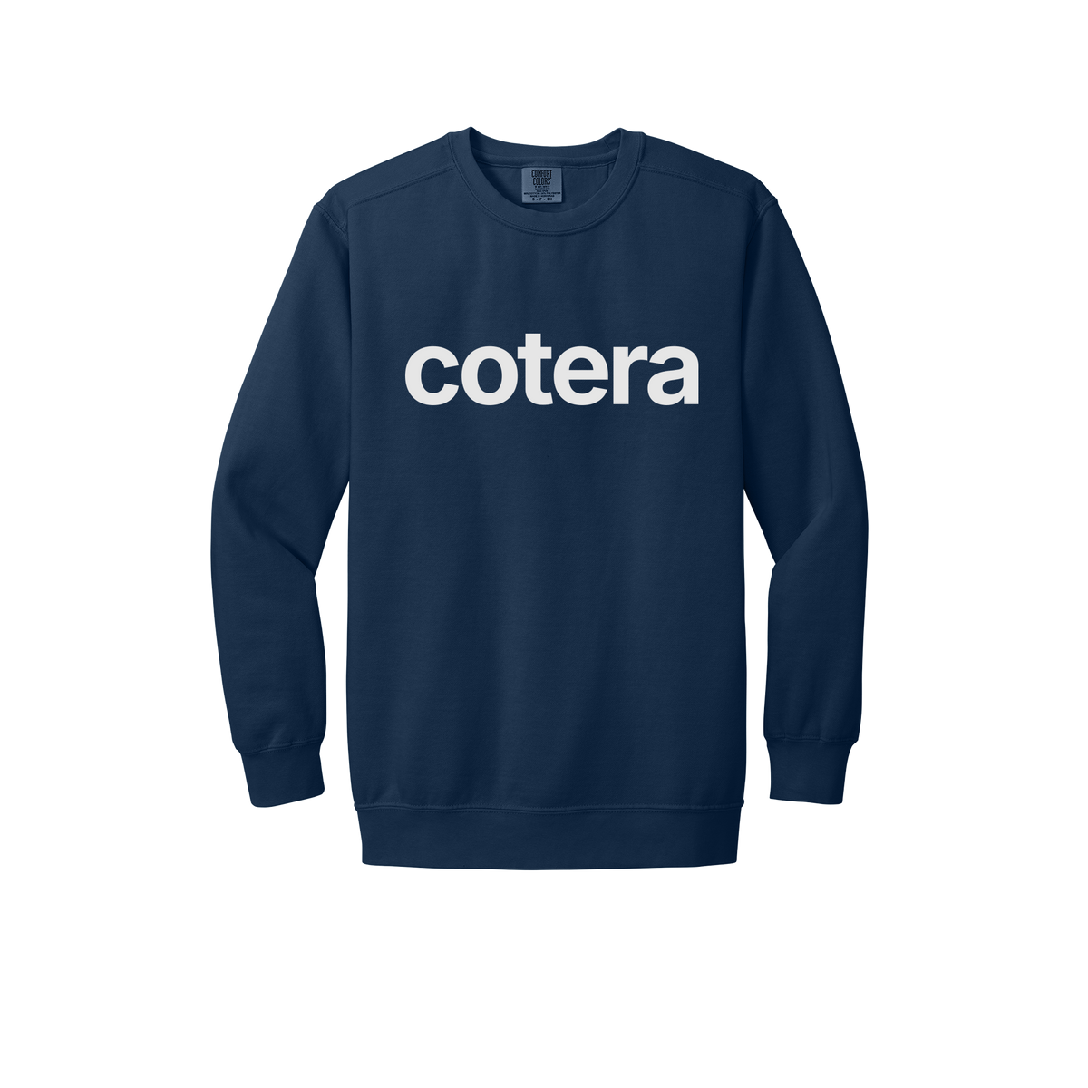 cotera-premium-comfort-crewneck-dtf-front-1566-truenavy-flat-front