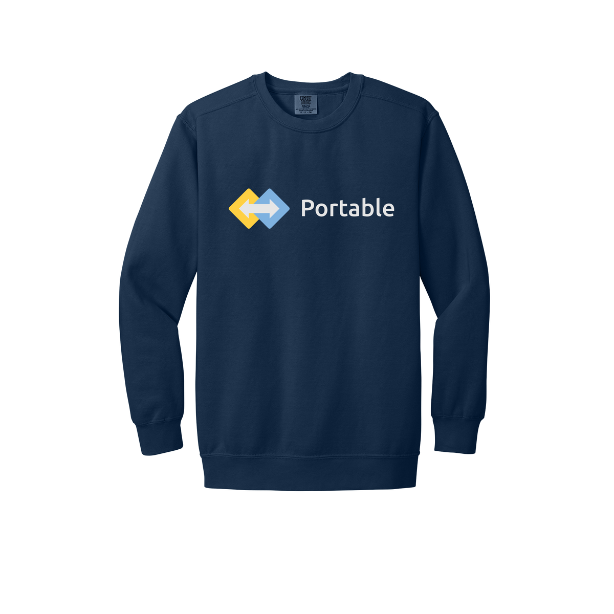 portable-premium-comfort-crewneck-dtf-front-1566-truenavy-flat-front