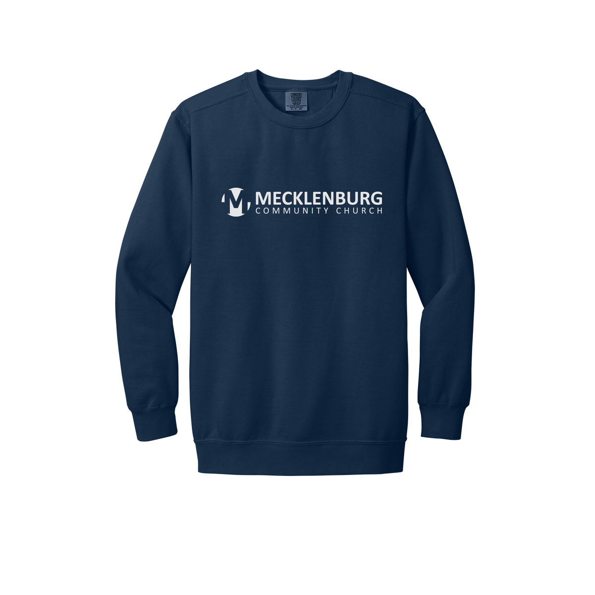 mecklenburg-premium-comfort-crewneck-dtf-front-1566-truenavy-flat-front