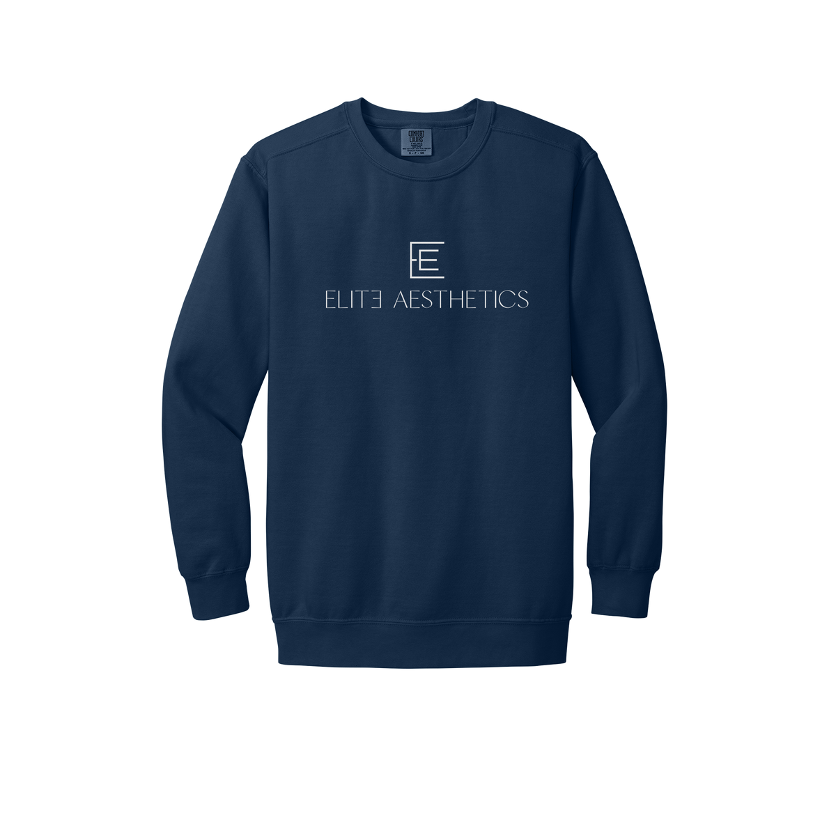 eliteaestheticsnyc-premium-clinic-comfort-crewneck-dtf-front-1566-truenavy-flat-front
