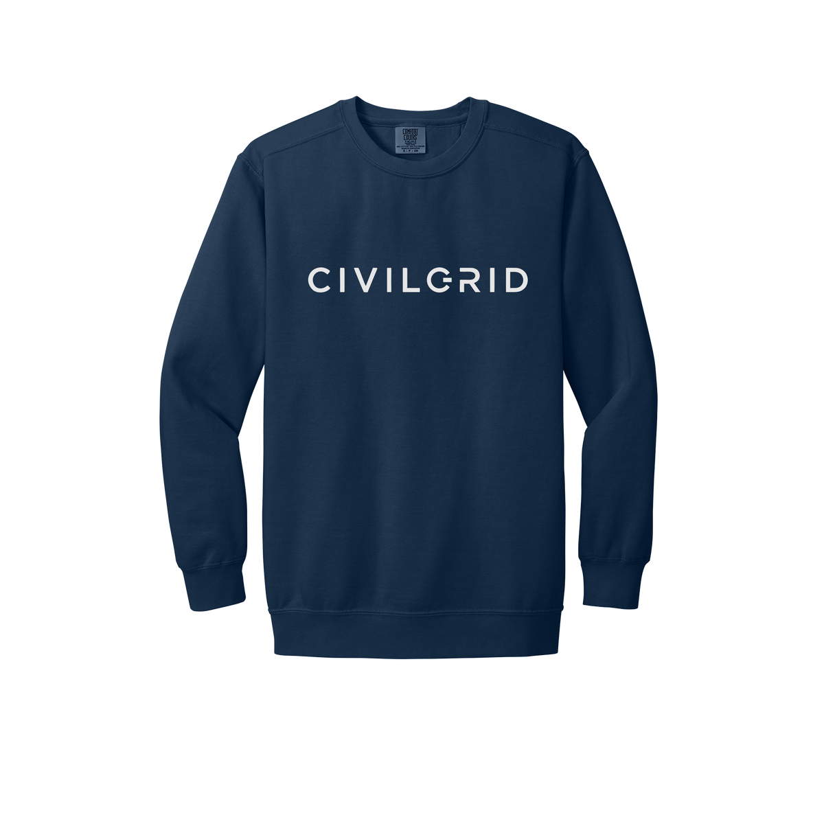 civilgrid-premium-comfort-crewneck-dtf-front-1566-truenavy-flat-front