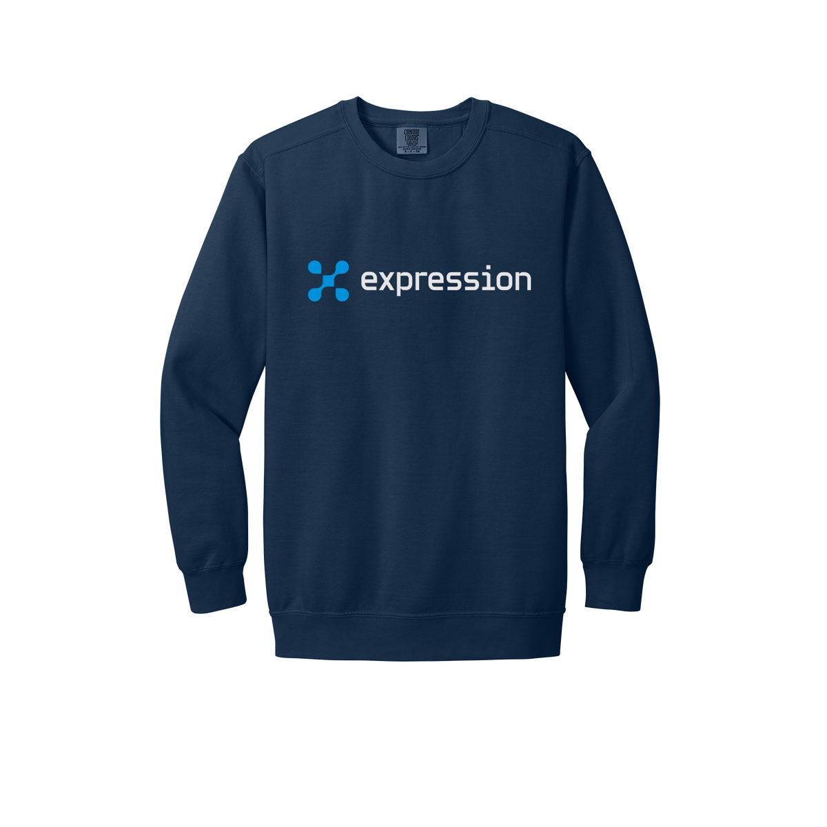 expr-premium-comfort-crewneck-dtf-front-1566-truenavy-flat-front