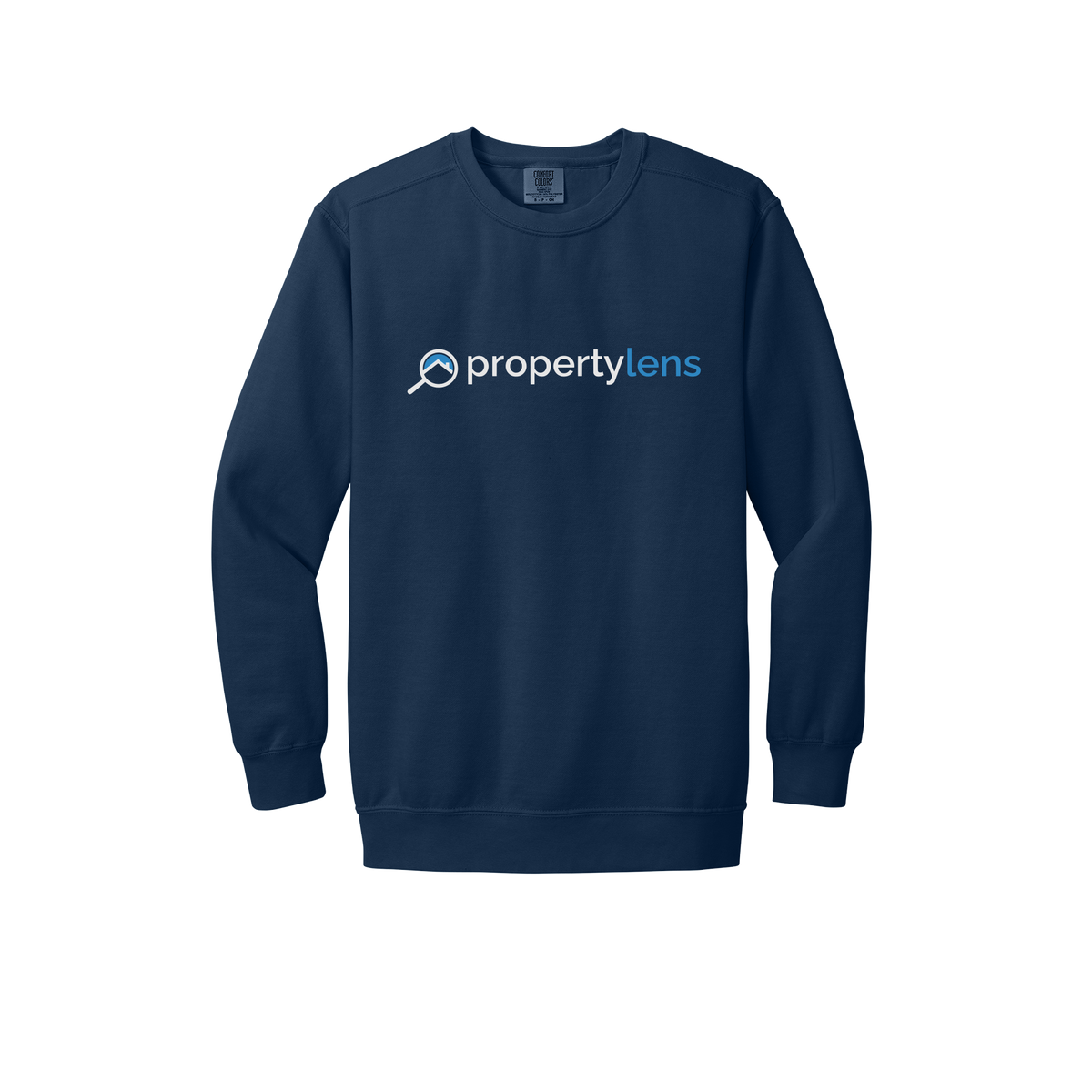 propertylens-premium-comfort-crewneck-dtf-front-1566-truenavy-flat-front