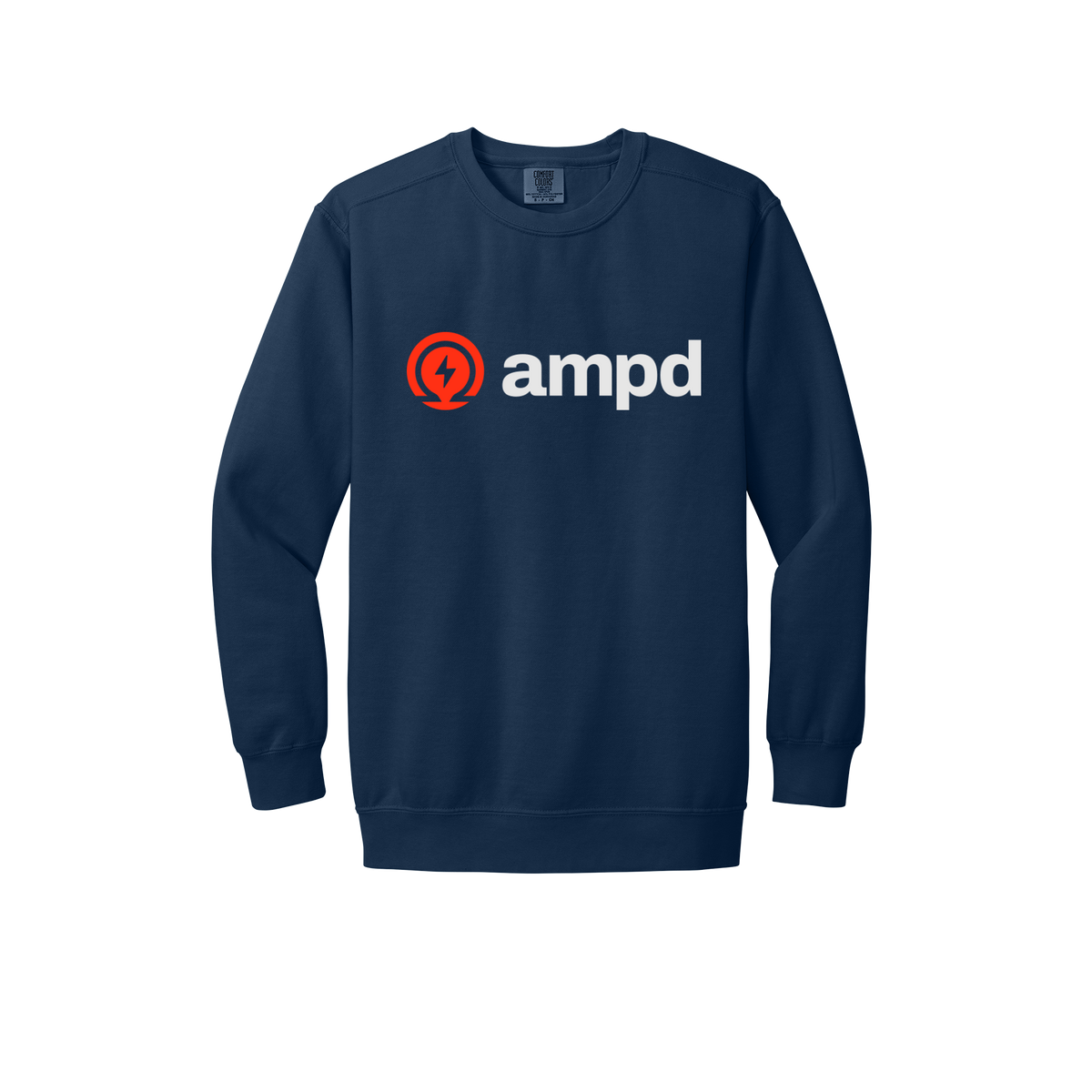 ampd-premium-comfort-crewneck-dtf-front-1566-truenavy-flat-front