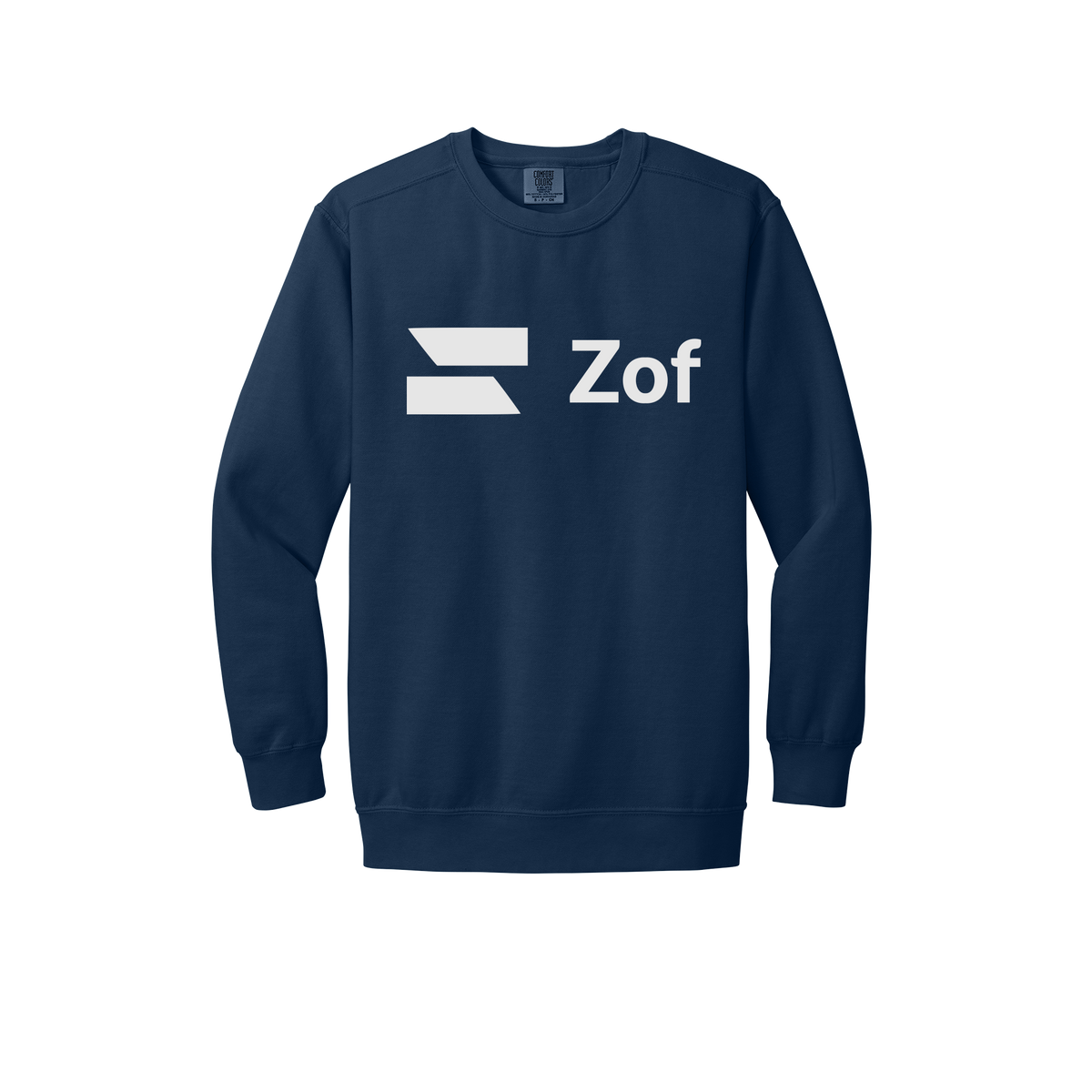 zof-premium-comfort-crewneck-dtf-front-1566-truenavy-flat-front