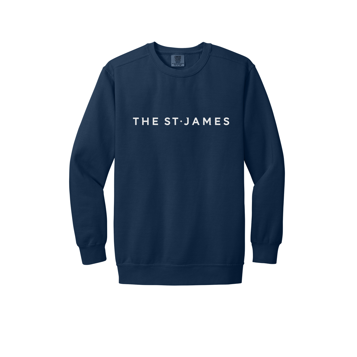 thestjames-premium-comfort-crewneck-dtf-front-1566-truenavy-flat-front