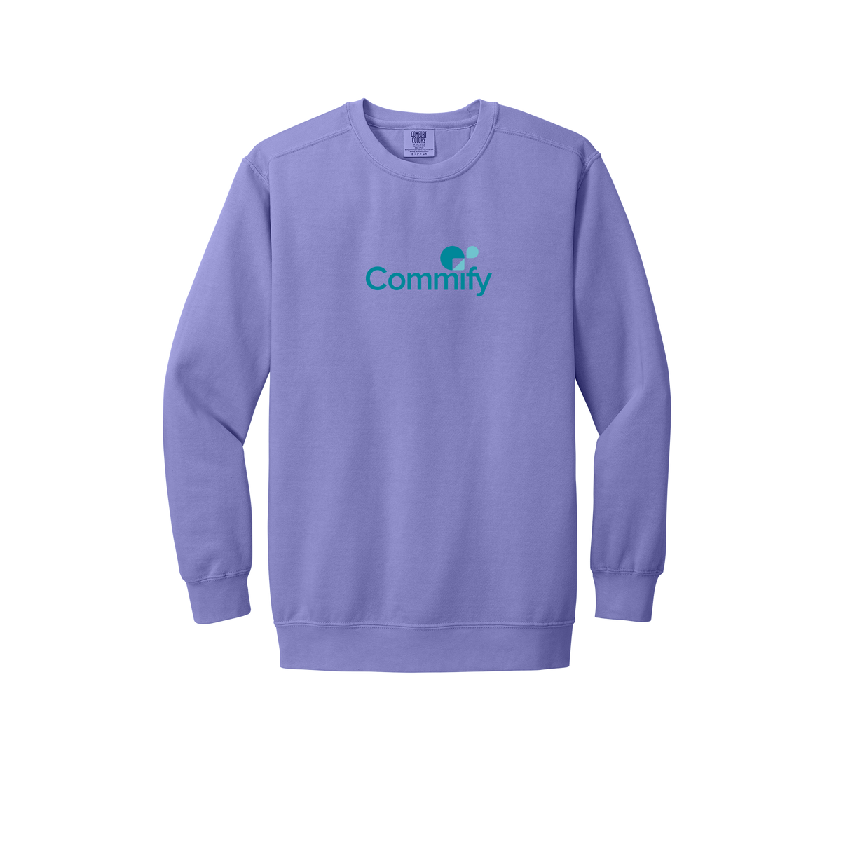 commify-premium-comfort-crewneck-dtf-front-1566-violet-flat-front