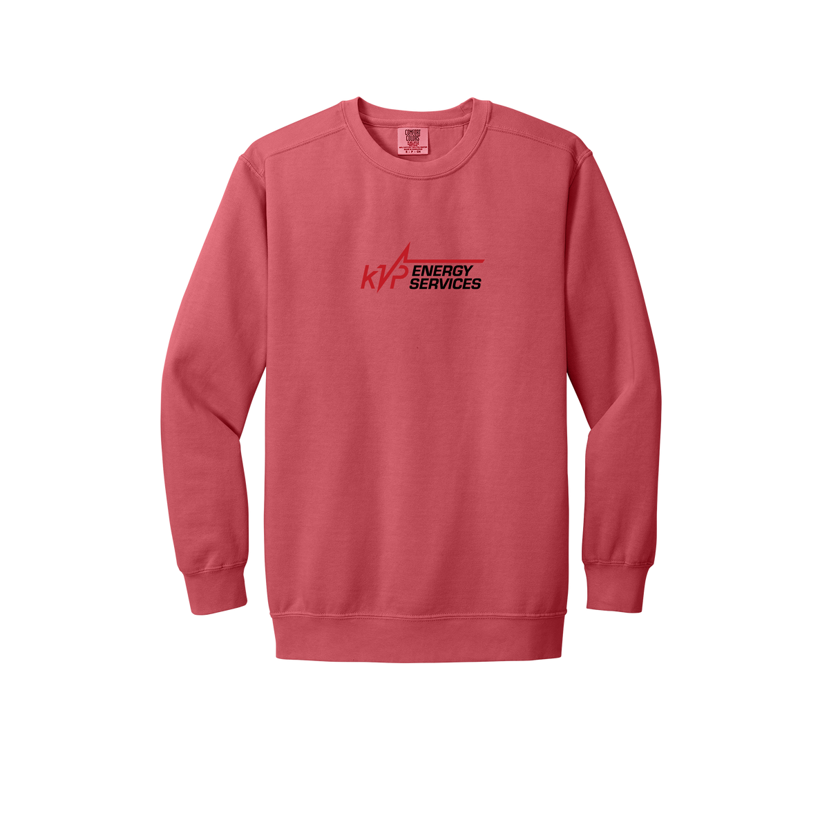 kvpenergy-premium-comfort-crewneck-dtf-front-1566-watermelon-flat-front