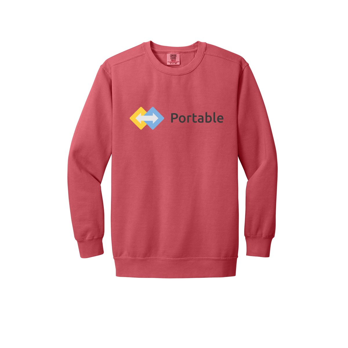 portable-premium-comfort-crewneck-dtf-front-1566-watermelon-flat-front