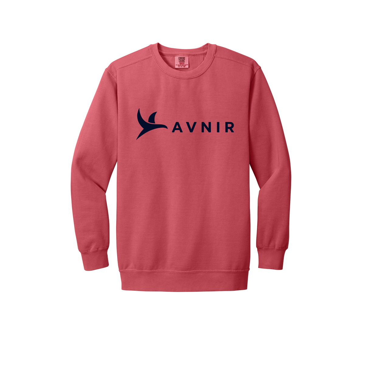 avnir-premium-comfort-crewneck-dtf-front-1566-watermelon-flat-front