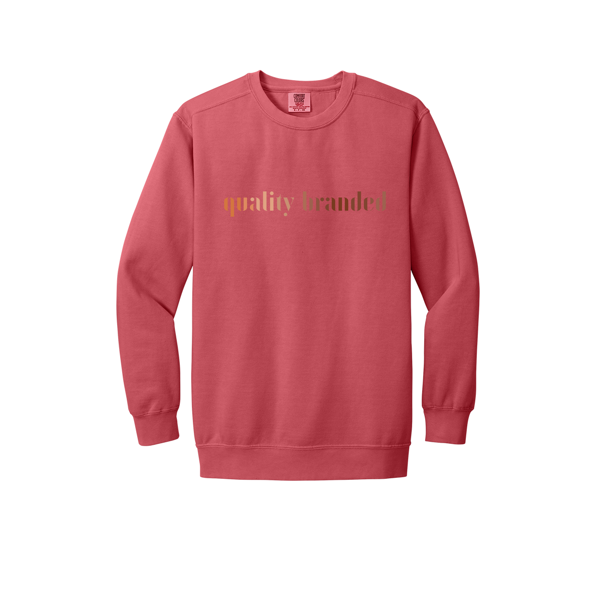 qualitybranded-premium-comfort-crewneck-dtf-front-1566-watermelon-flat-front