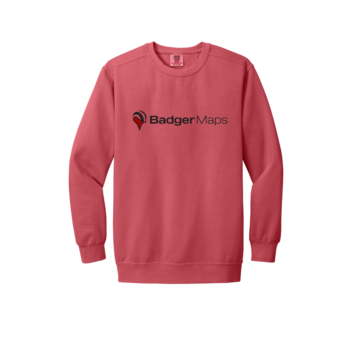badgermapping-premium-comfort-crewneck-dtf-front-1566-watermelon-flat-front