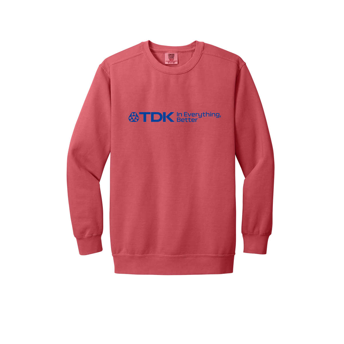 tdk-premium-comfort-crewneck-dtf-front-1566-watermelon-flat-front