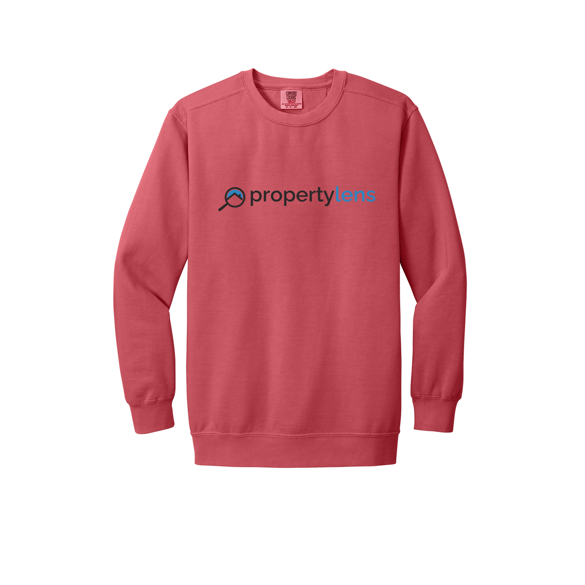 propertylens-premium-comfort-crewneck-dtf-front-1566-watermelon-flat-front