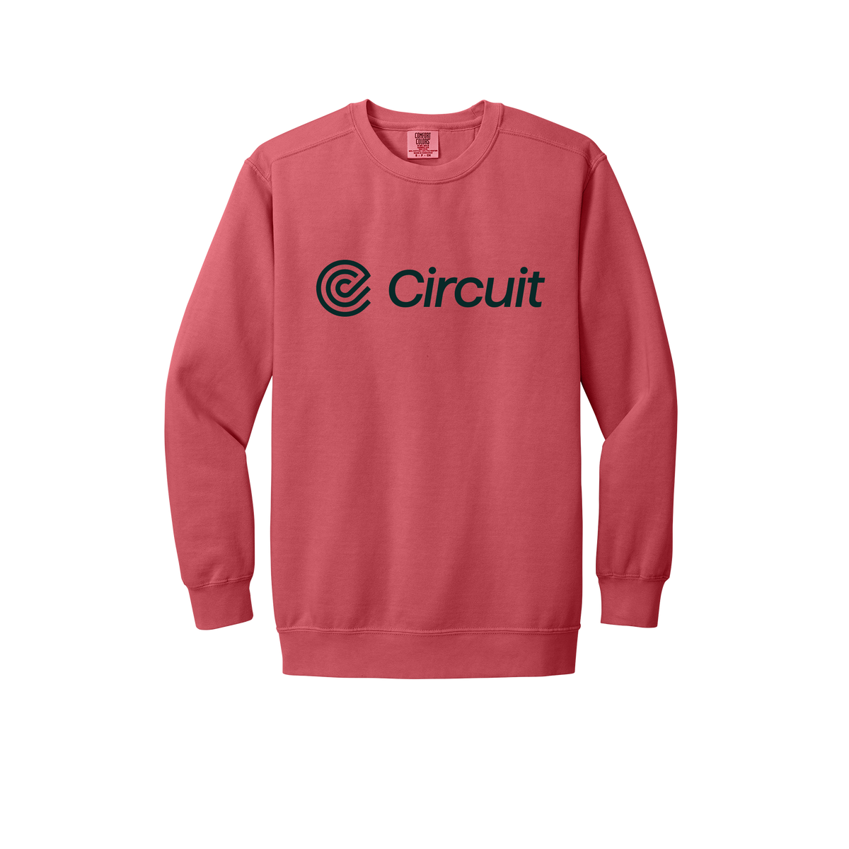 ridecircuit-premium-comfort-crewneck-dtf-front-1566-watermelon-flat-front