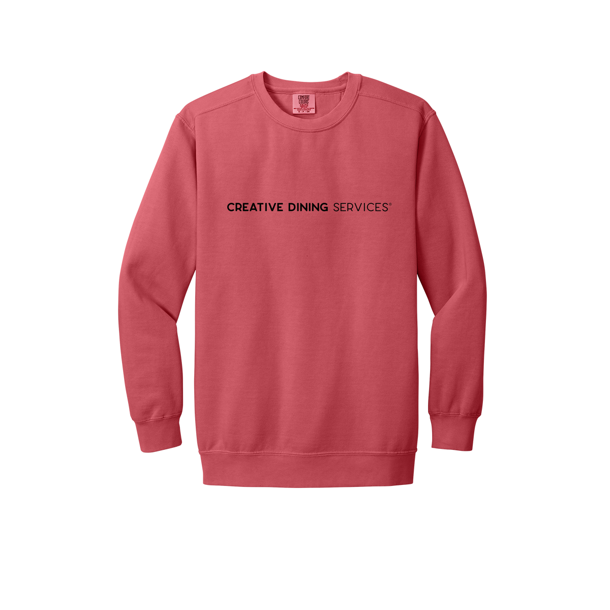 creativedining-premium-comfort-crewneck-dtf-front-1566-watermelon-flat-front