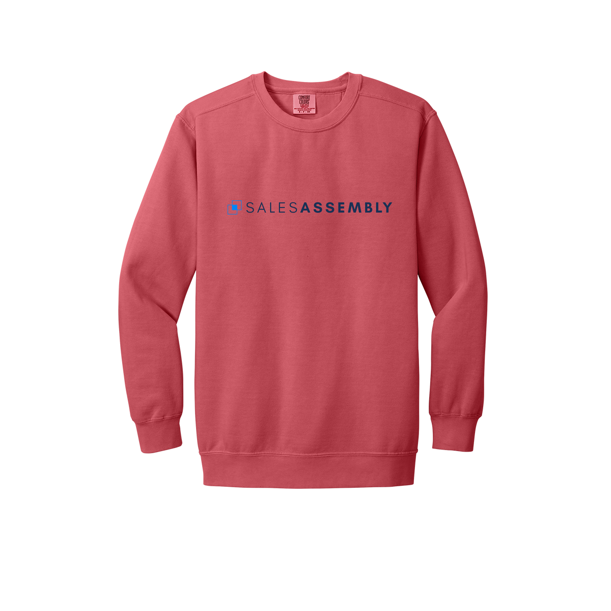 salesassembly-premium-comfort-crewneck-dtf-front-1566-watermelon-flat-front