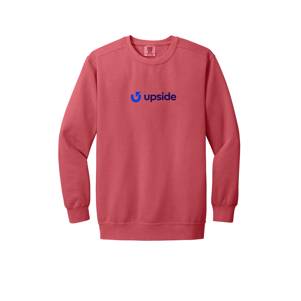 upside-premium-comfort-crewneck-dtf-front-1566-watermelon-flat-front