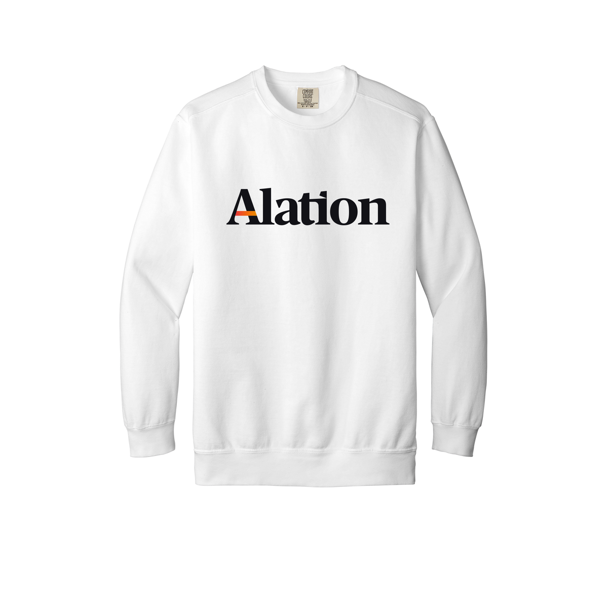 alation-premium-comfort-crewneck-dtf-front-1566-white-flat-front