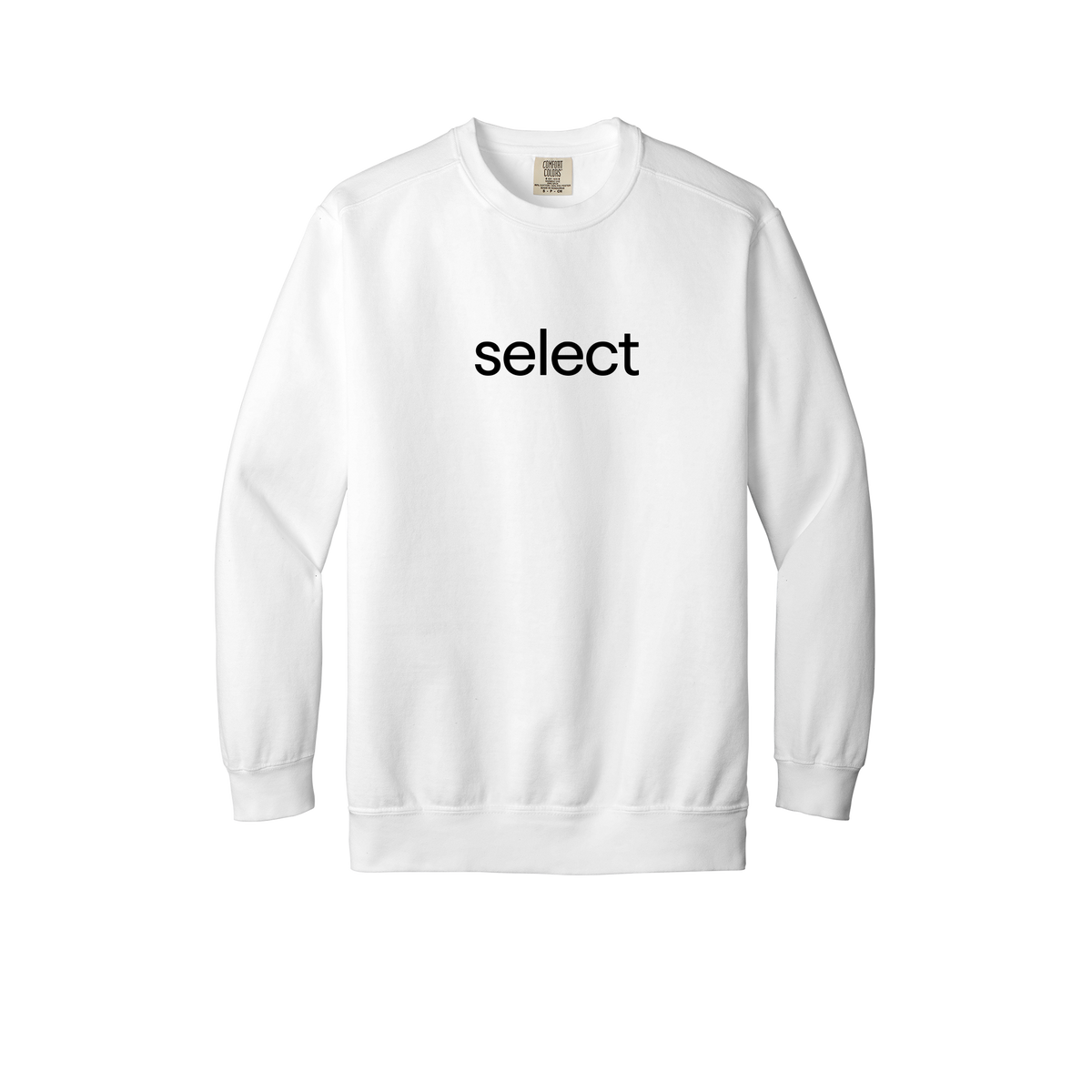 meetselect-premium-comfort-crewneck-dtf-front-1566-white-flat-front