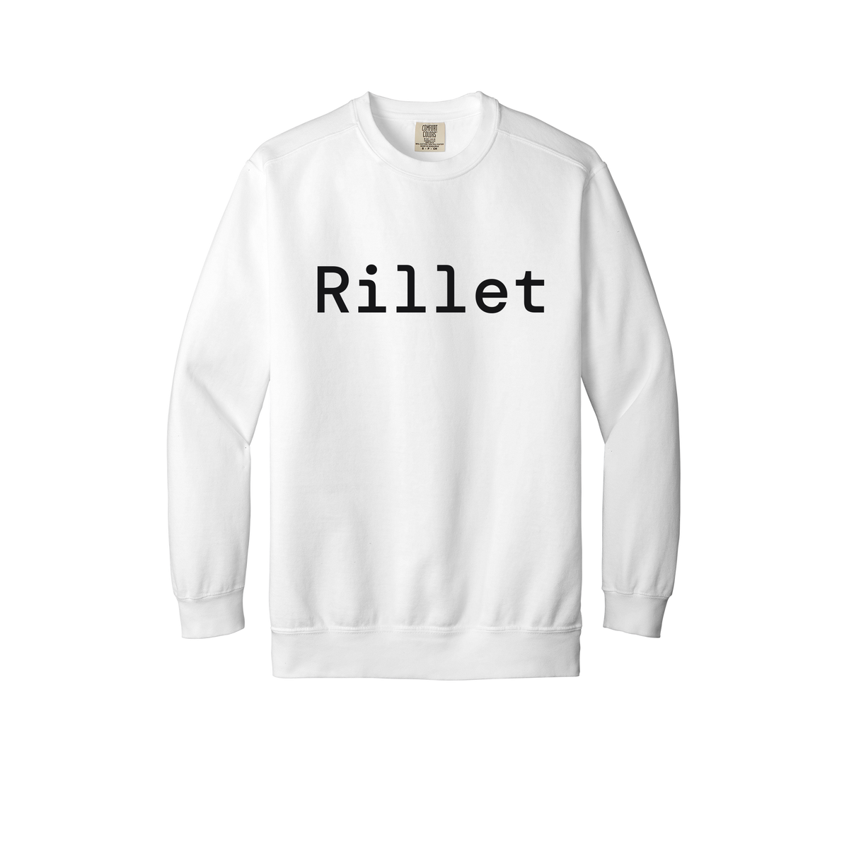 rillet-premium-comfort-crewneck-dtf-front-1566-white-flat-front