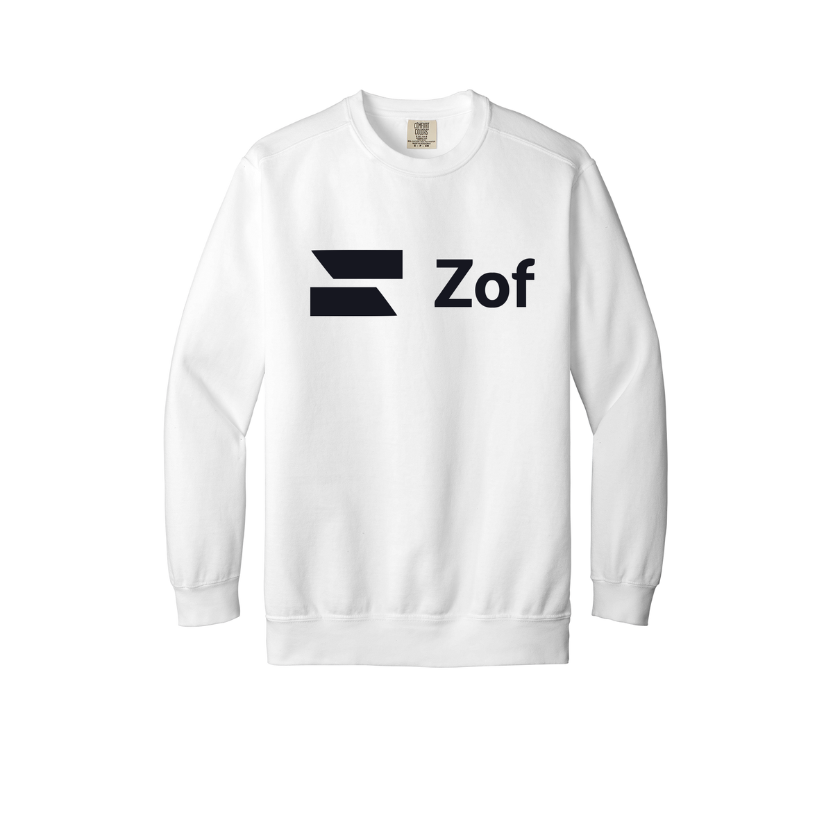 zof-premium-comfort-crewneck-dtf-front-1566-white-flat-front