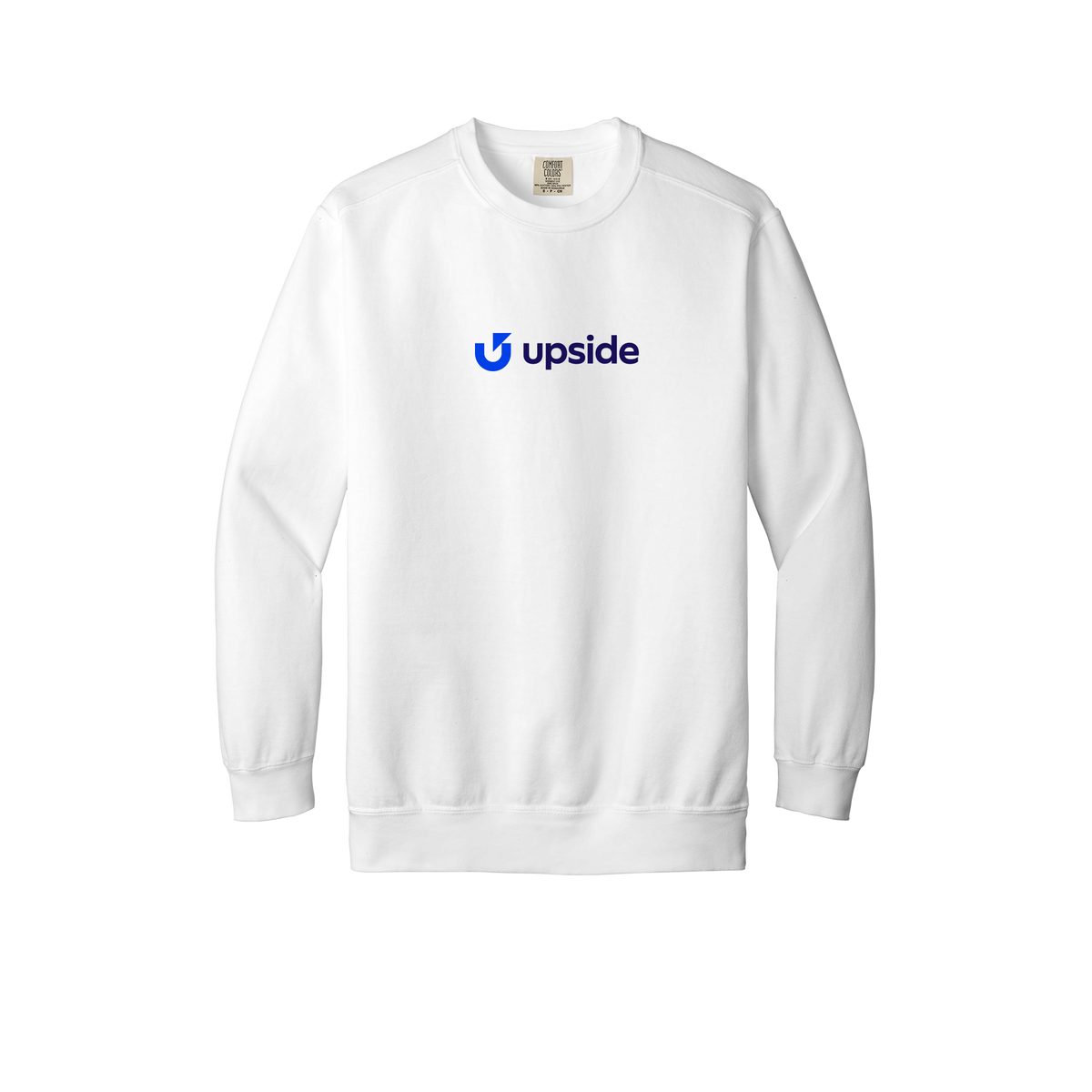 upside-premium-comfort-crewneck-dtf-front-1566-white-flat-front