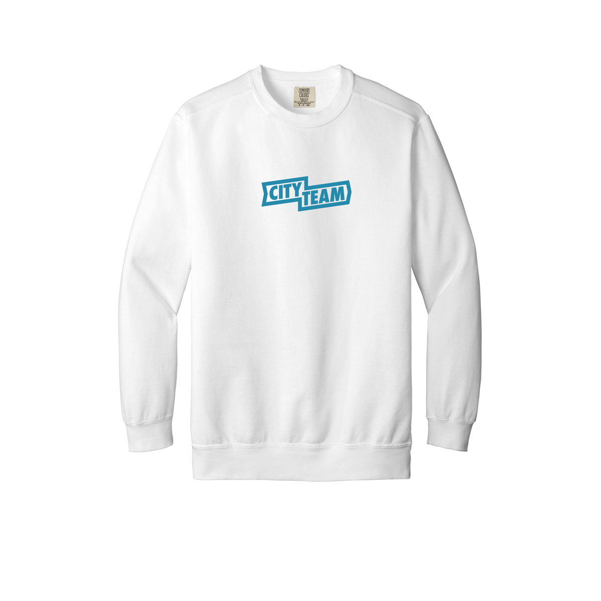 cityteam-premium-comfort-crewneck-dtf-front-1566-white-flat-front
