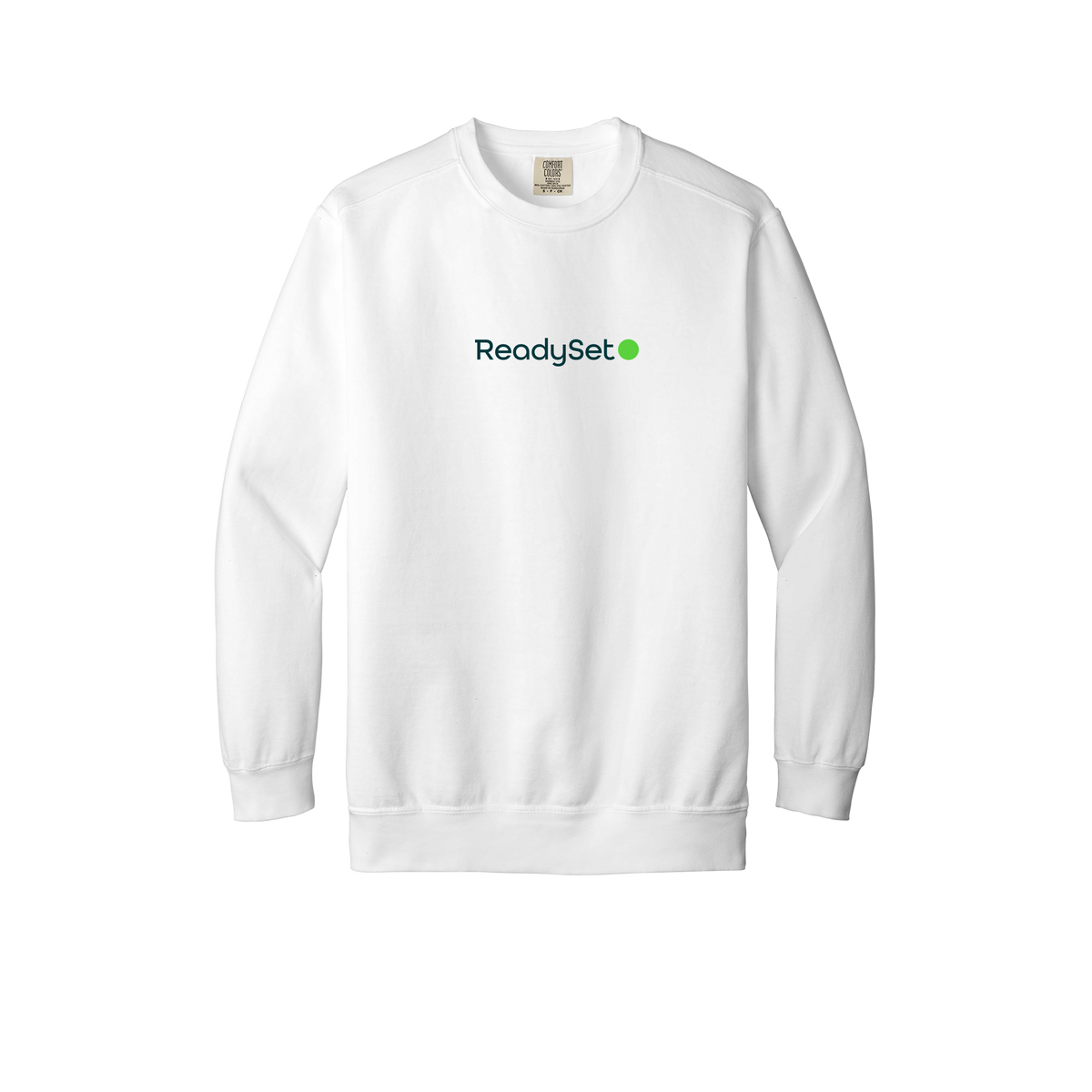 readysetsurgical-premium-clinic-comfort-crewneck-dtf-front-1566-white-flat-front