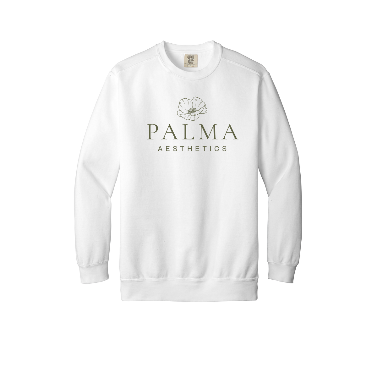 palmaaesthetics-premium-clinic-comfort-crewneck-dtf-front-1566-white-flat-front