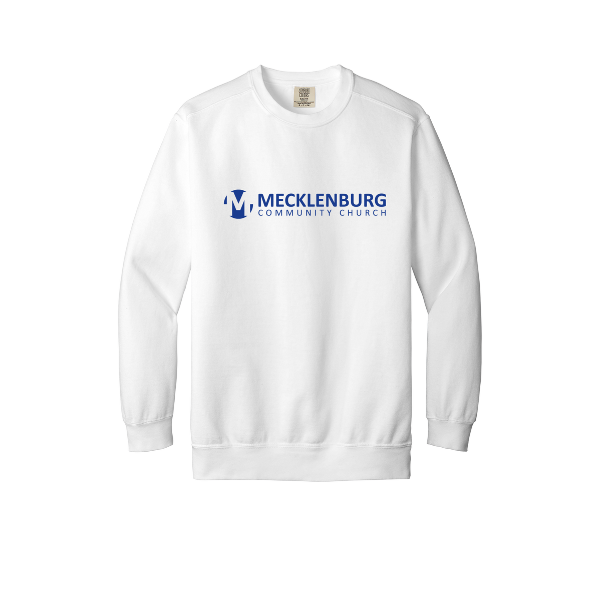 mecklenburg-premium-comfort-crewneck-dtf-front-1566-white-flat-front