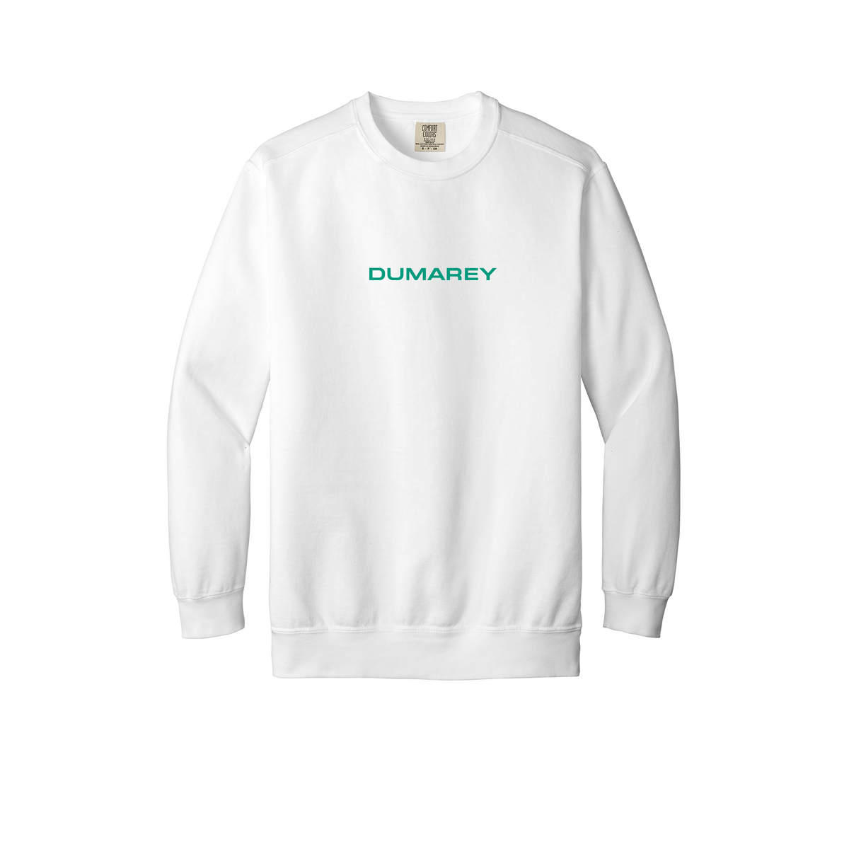 dumarey-premium-comfort-crewneck-dtf-front-1566-white-flat-front
