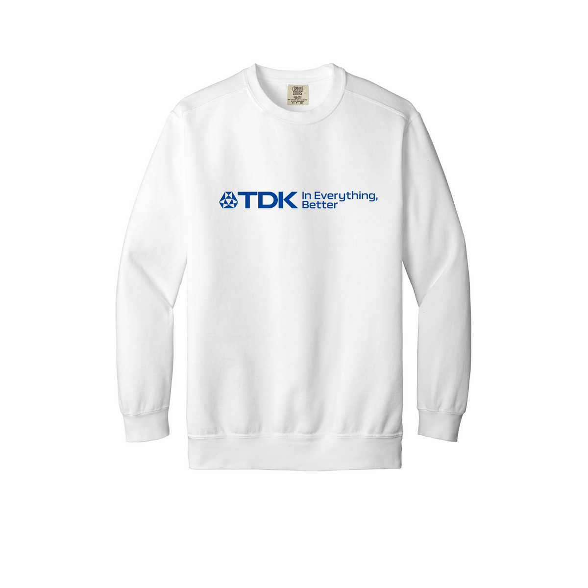 tdk-premium-comfort-crewneck-dtf-front-1566-white-flat-front