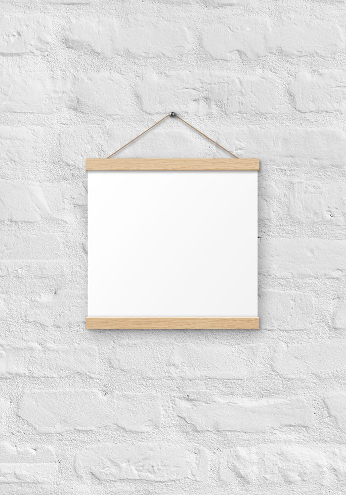 Enhanced Matte Paper Poster With Hanger (in)