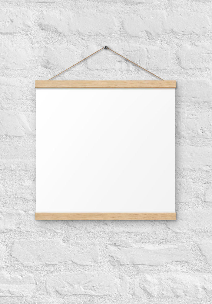 Enhanced Matte Paper Poster With Hanger (in)