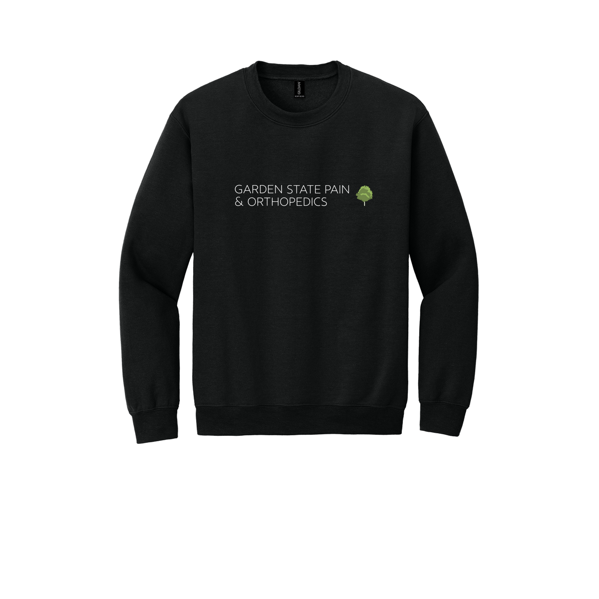 gardenstatepain-clinic-comfort-crewneck-dtf-front-18000-black-flat-front