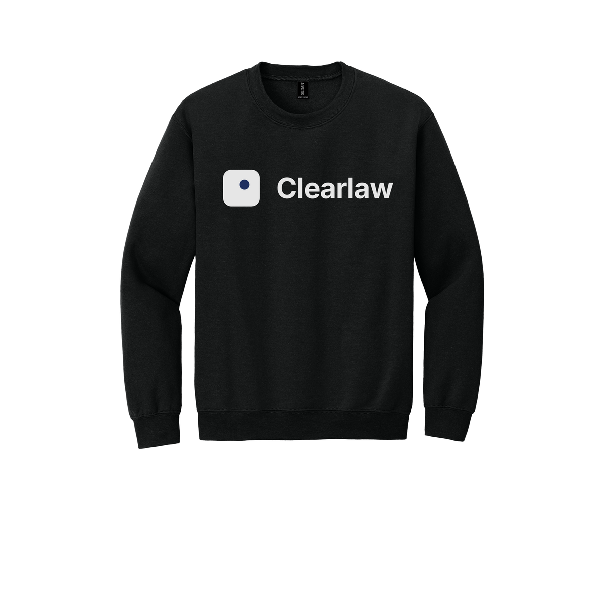 clearlaw-comfort-crewneck-dtf-front-18000-black-flat-front