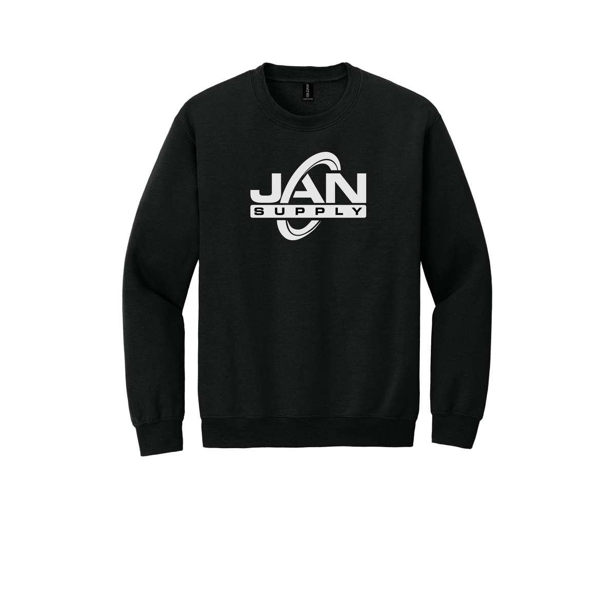 jan-pro-comfort-crewneck-dtf-front-18000-black-flat-front