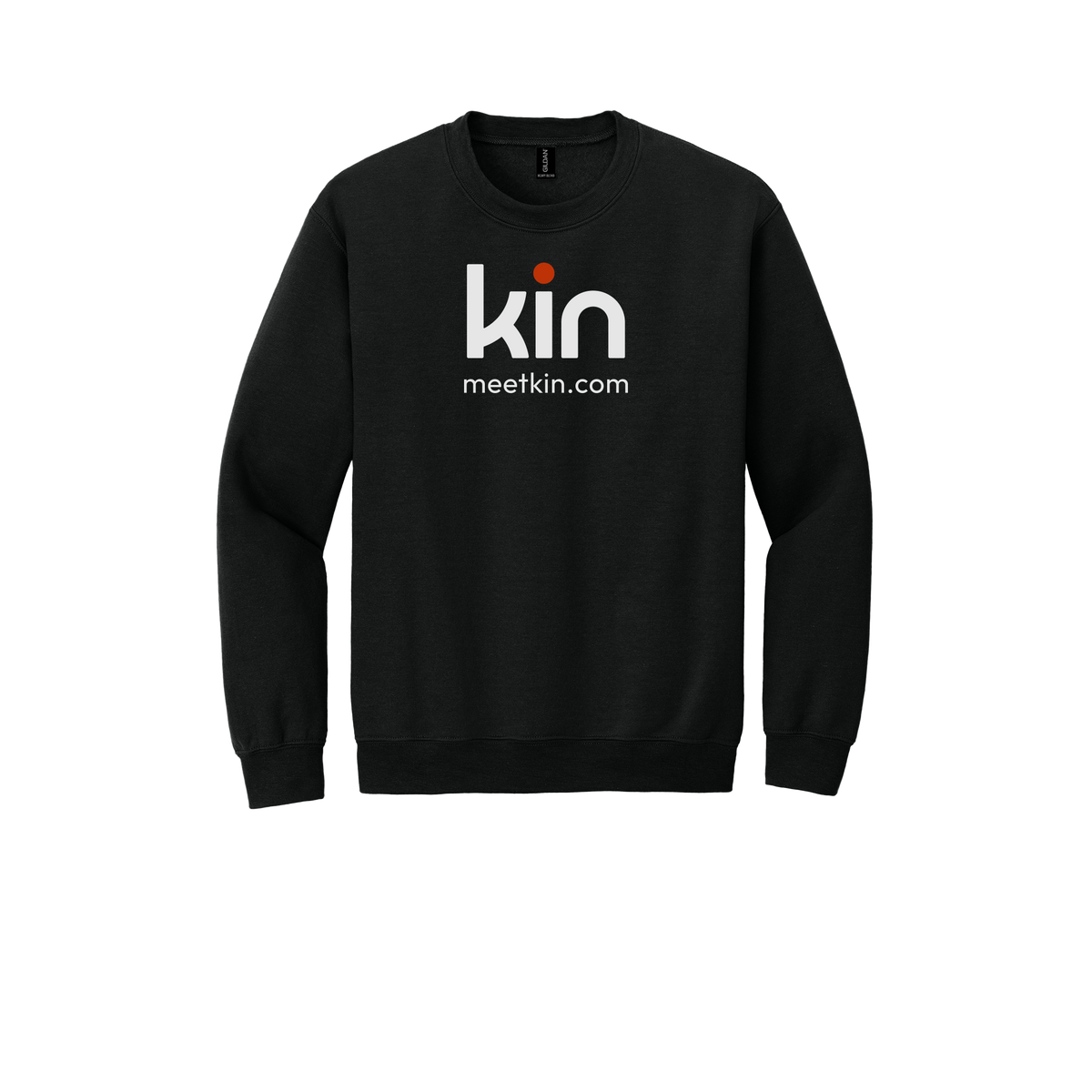 kin-comfort-crewneck-dtf-front-18000-black-flat-front