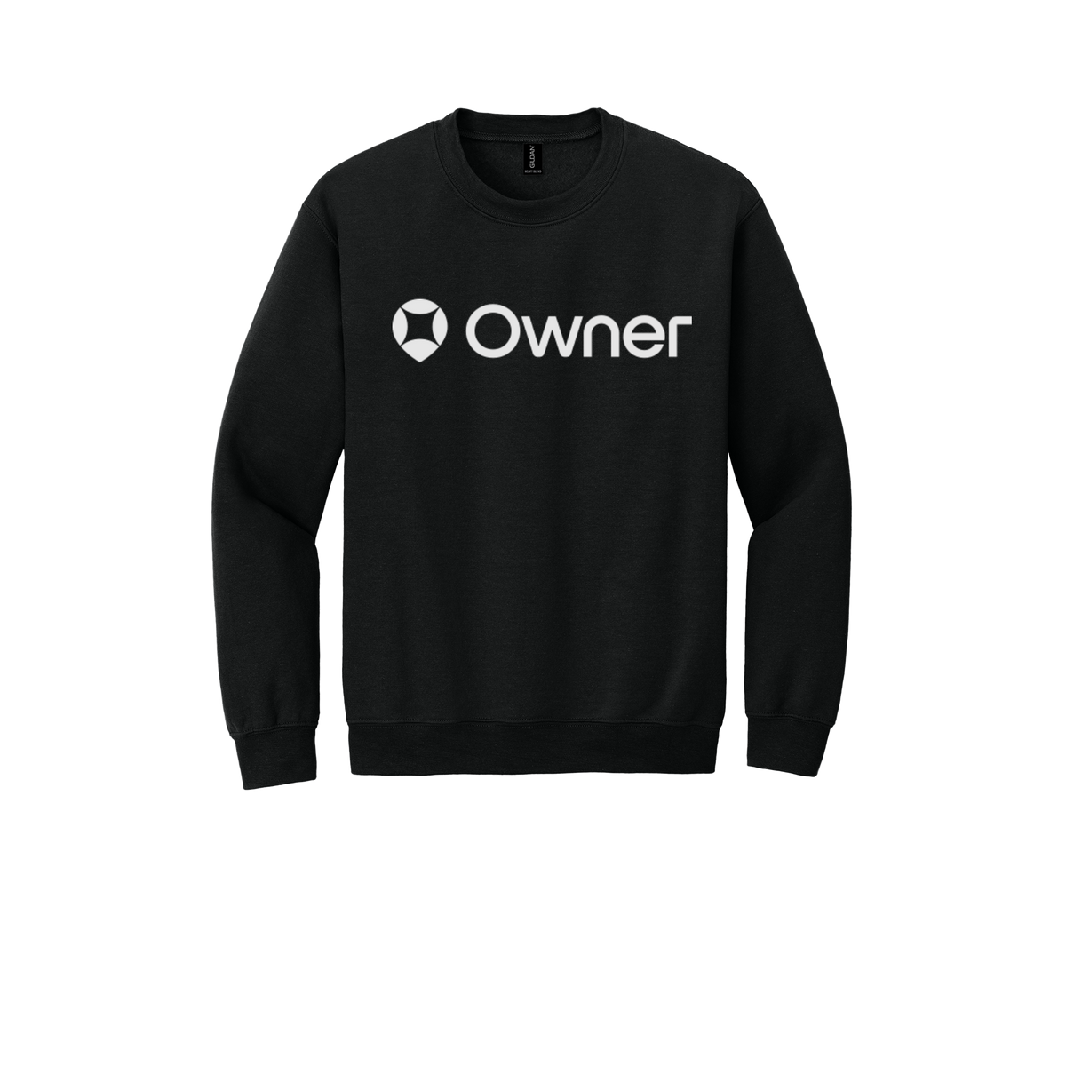 owner-comfort-crewneck-dtf-front-18000-black-flat-front