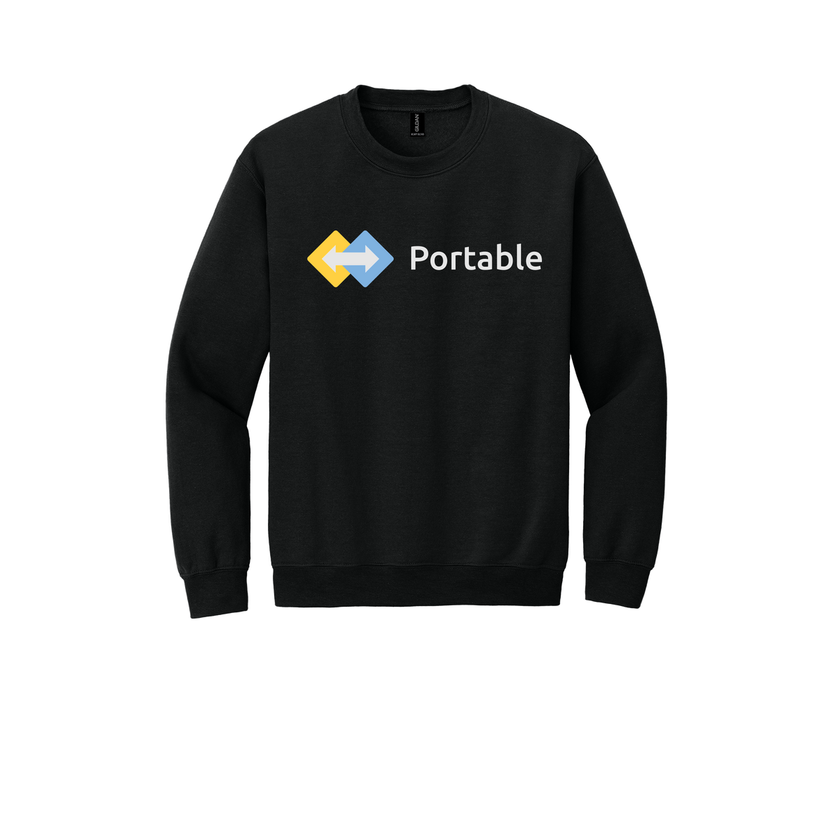 portable-comfort-crewneck-dtf-front-18000-black-flat-front