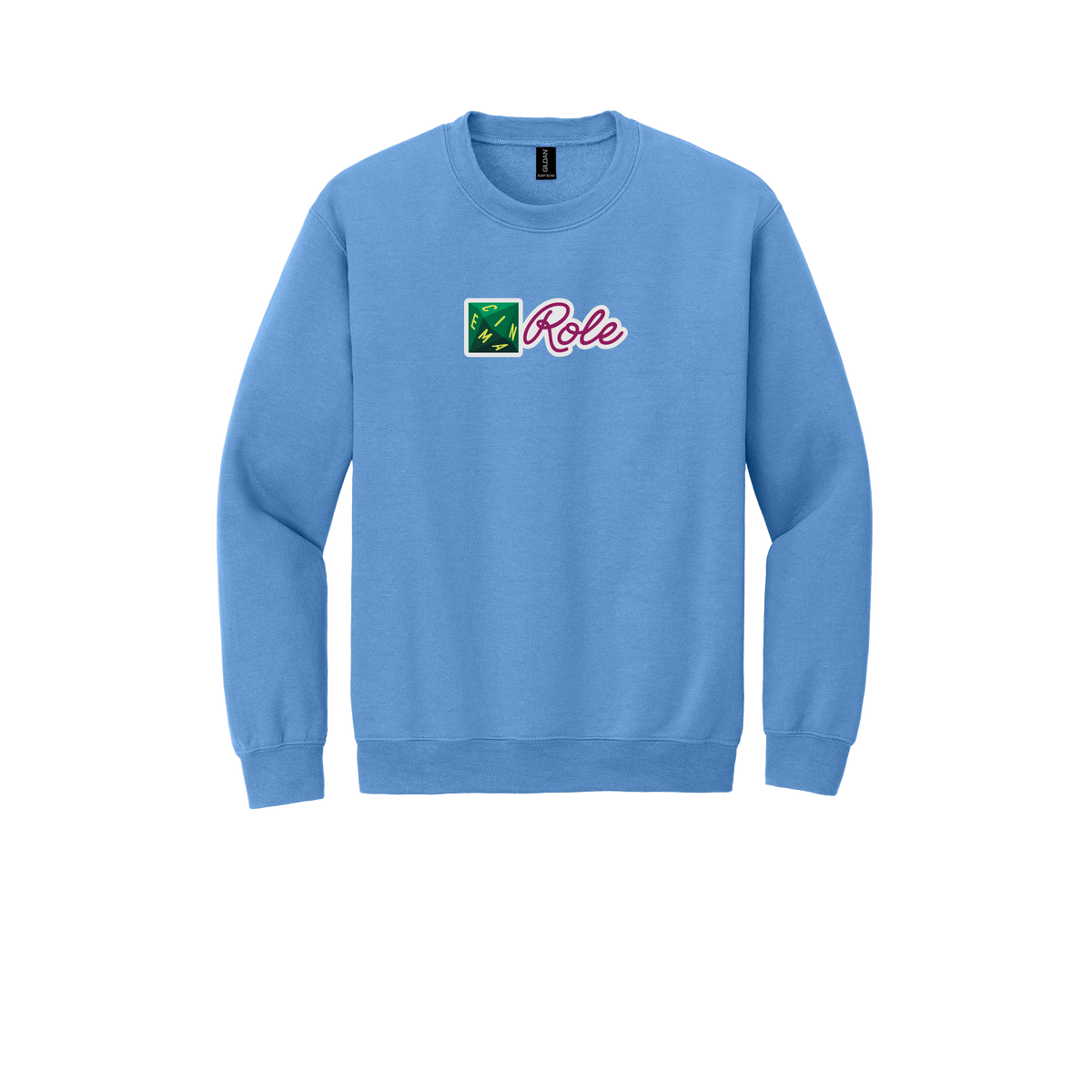 cinemarole-comfort-crewneck-dtf-front-18000-carolinablue-flat-front