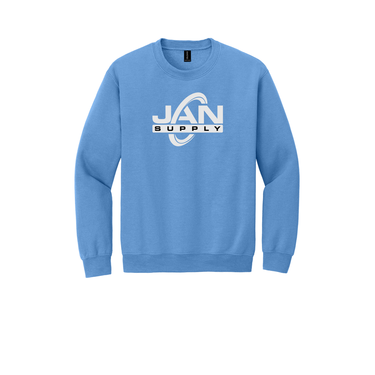 jan-pro-comfort-crewneck-dtf-front-18000-carolinablue-flat-front