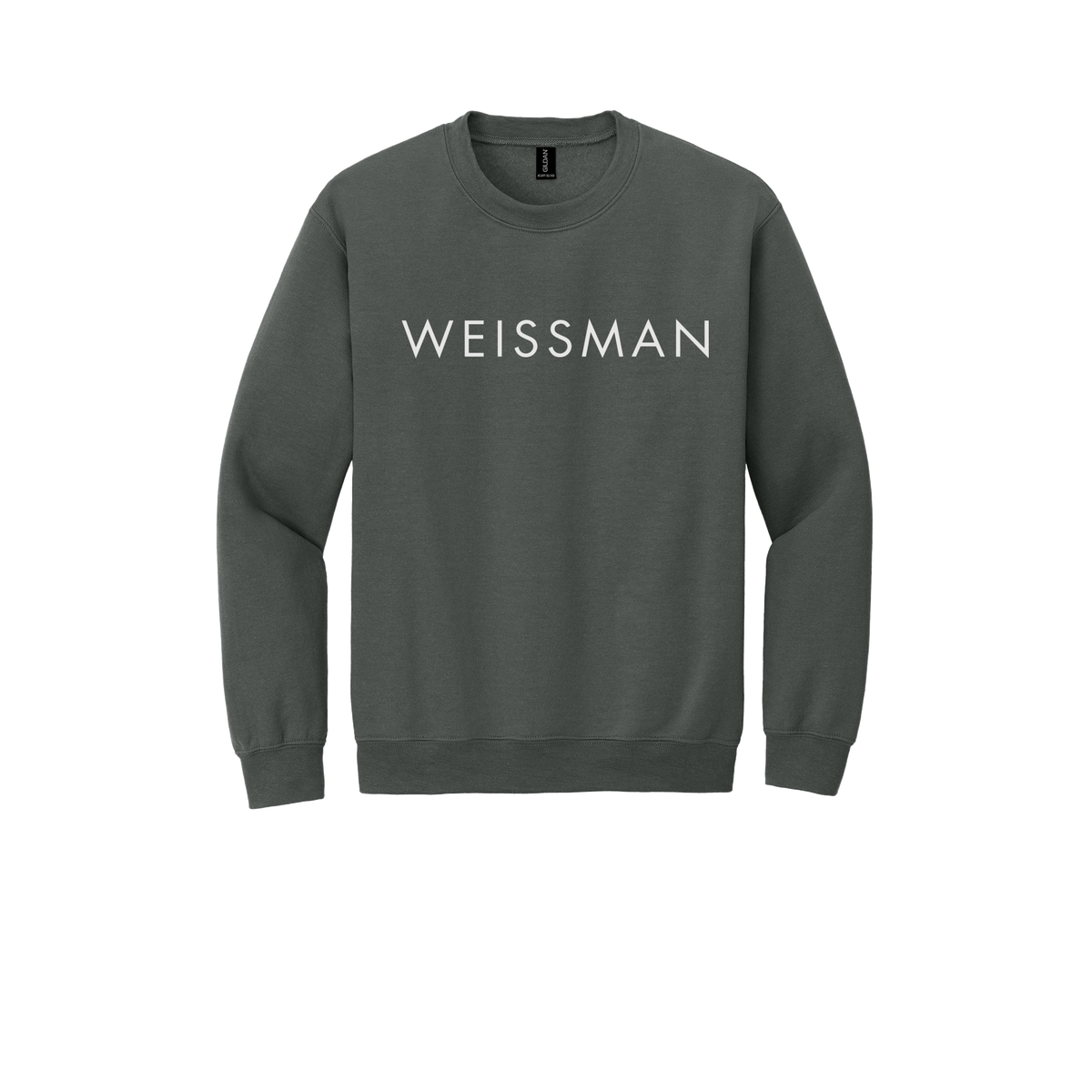 weissmans-comfort-crewneck-dtf-front-18000-charcoal-flat-front